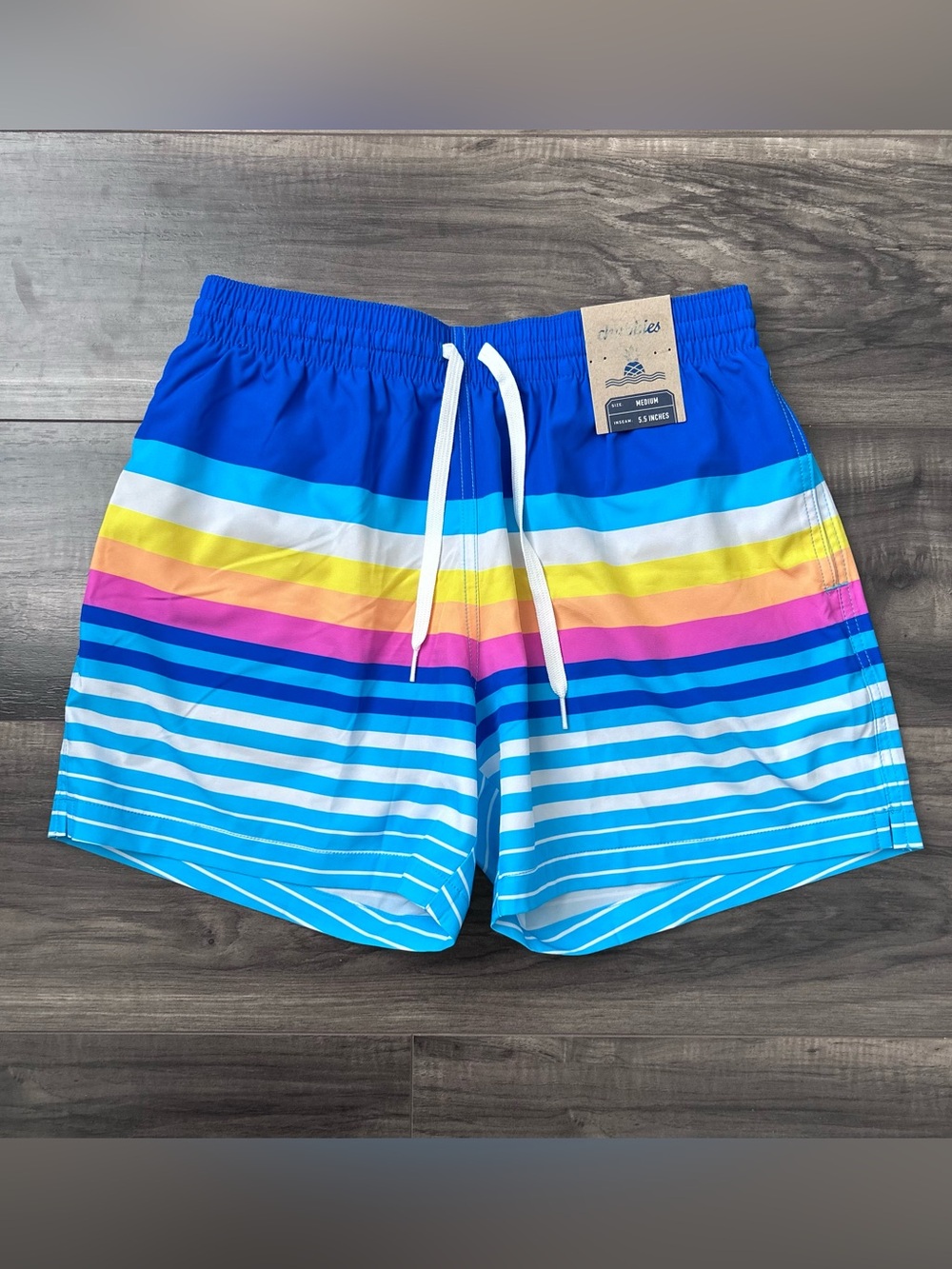 Chubbies The Newports Swim Trunks Bottoms Men’s Size Medium 5.5" Inseam New
